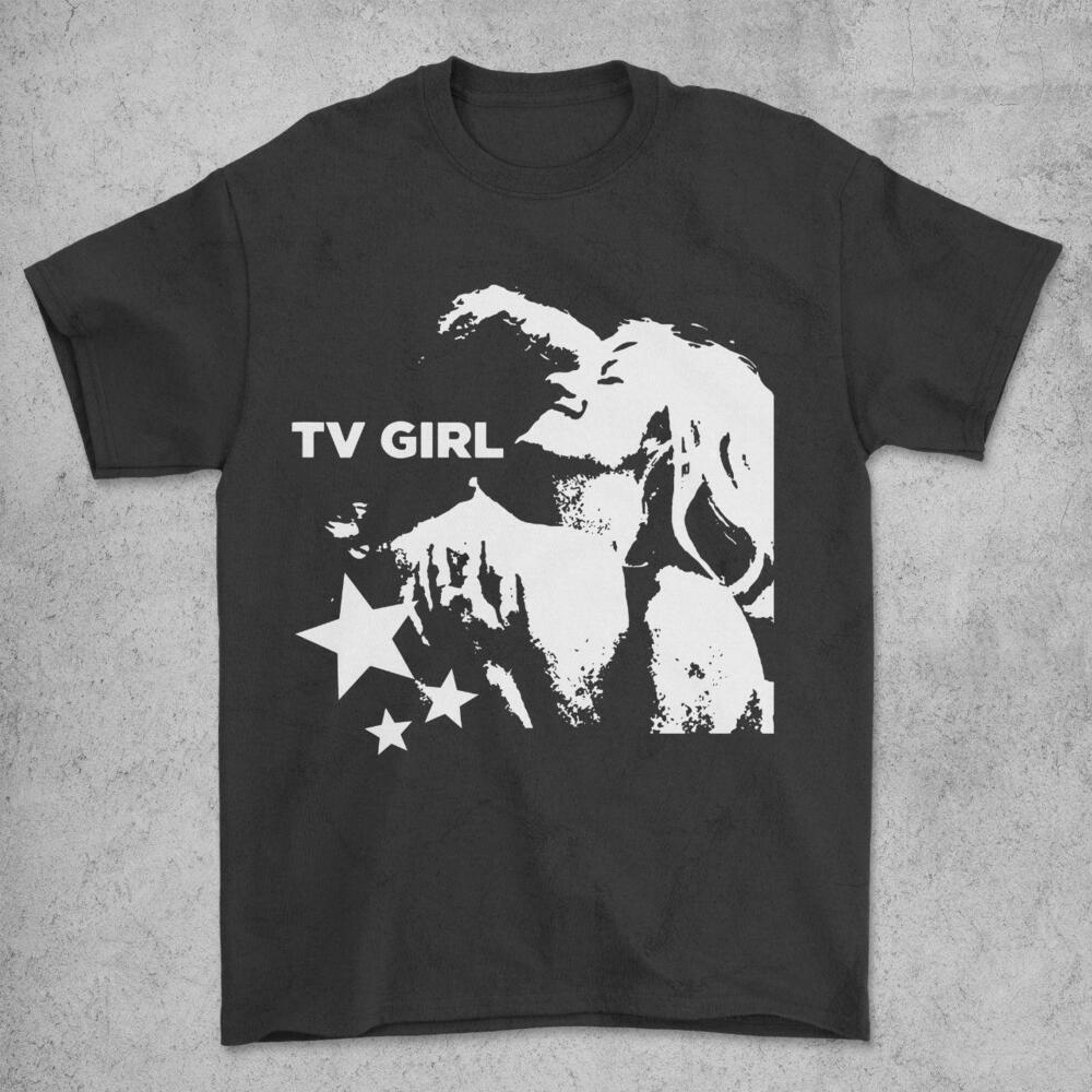 Style Tv Girl French Exit Lovers Rock T Shirt Black
